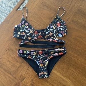L*Space Reversible Floral Bikini Set